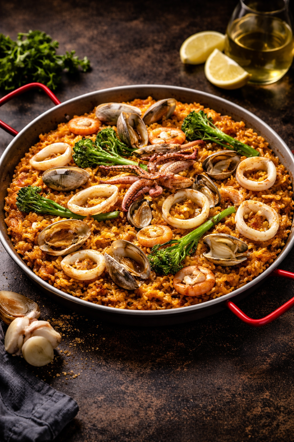 Seafood Paella (Serves 1 Person)