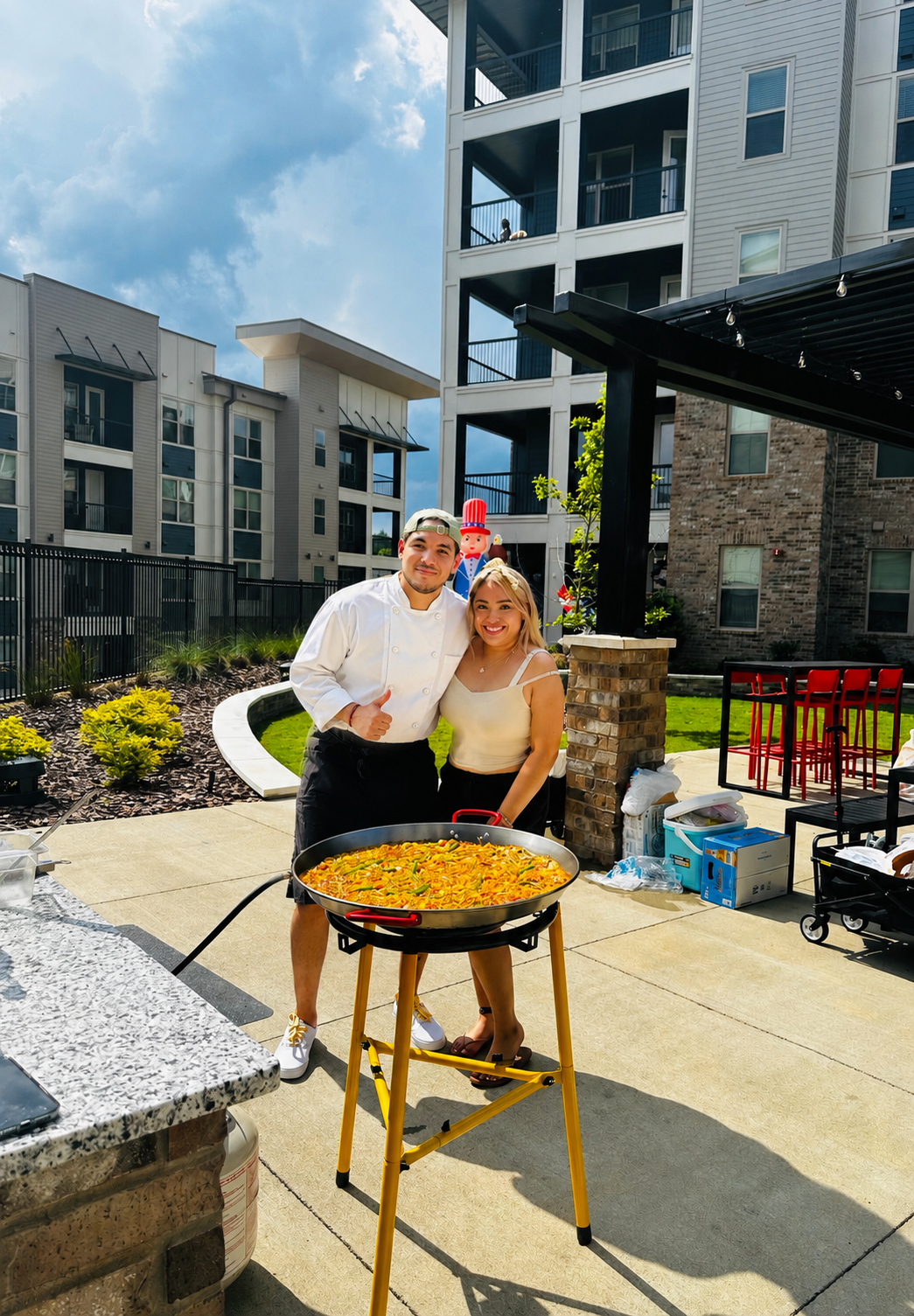 MEMORIAL DAY EXCLUSIVE: Private Live Chef Paella Experience