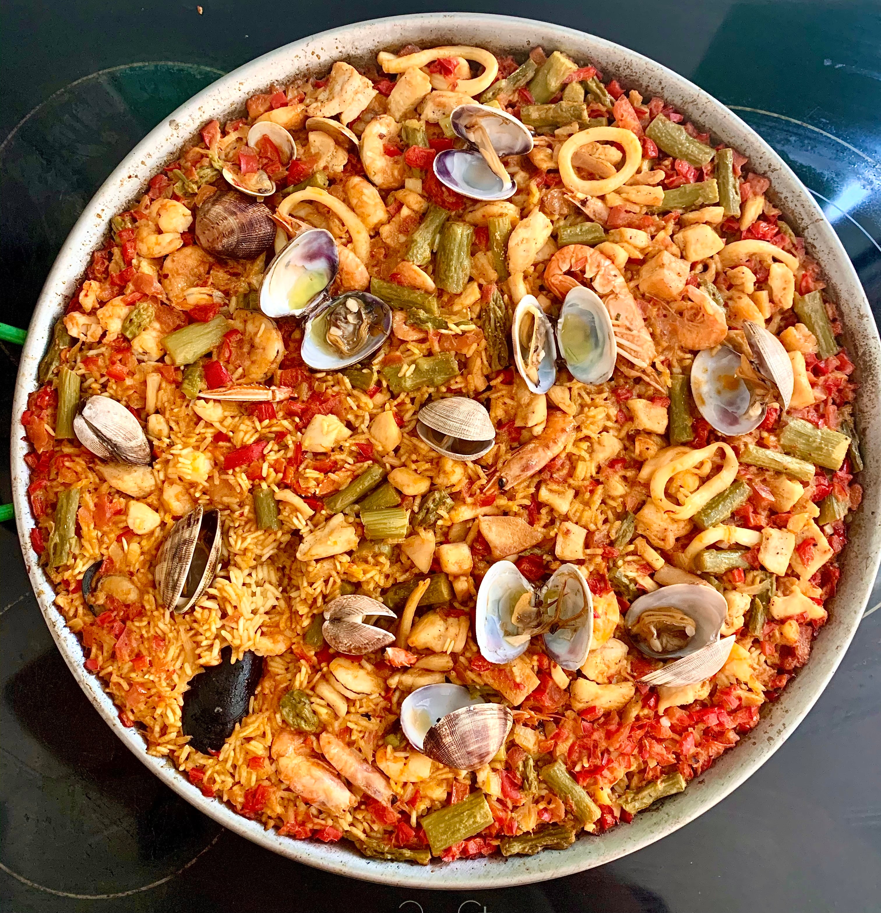 Seafood Paella (Serves 1 Person)