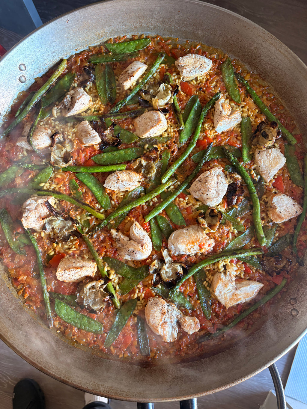 Paella Platter (1 Order Serves 2 People)